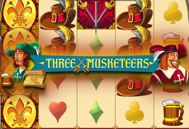 Three Musketeers - Red Tiger Gaming slot at Totosi Casino Casino