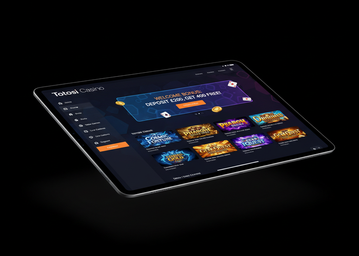Totosi Casino Casinò su tablet
